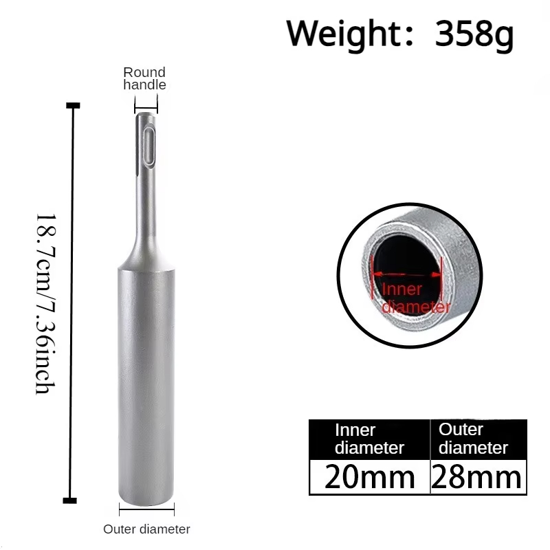 Earthing Grounding Rod - Ground Rod Driver Earth 20 mm