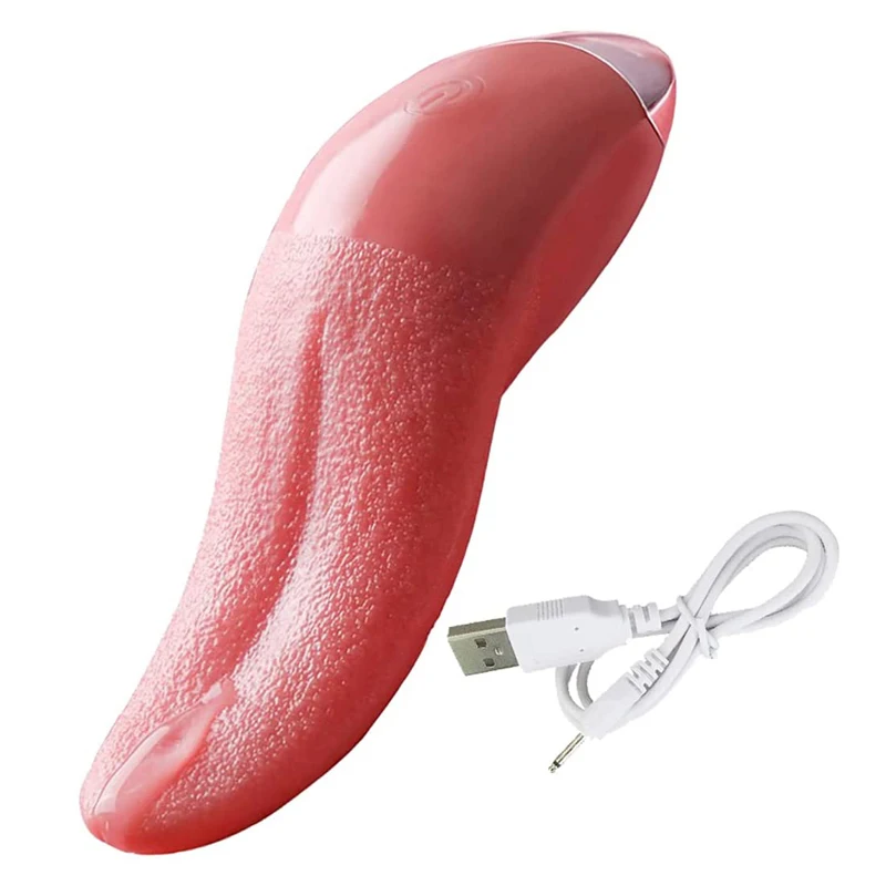 Renewable Energy Game - Verwarming Tonglikkende Vibrator G-spot Clitoris Stimulator