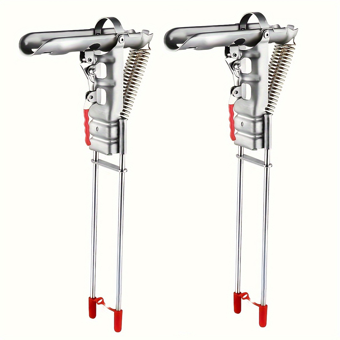 Earthing Grounding Rod - Automatische veerhengelhouder, verstelbaar, opvouwbaar, van roestvrij