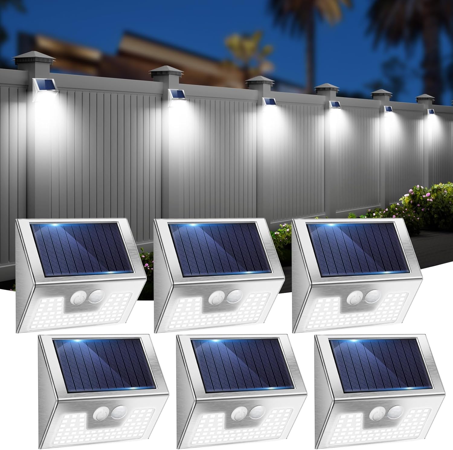 Waterproof Junction Box Solar - Wandlamp op zonne-energie, 2/4/6 tellingen waterdichte
