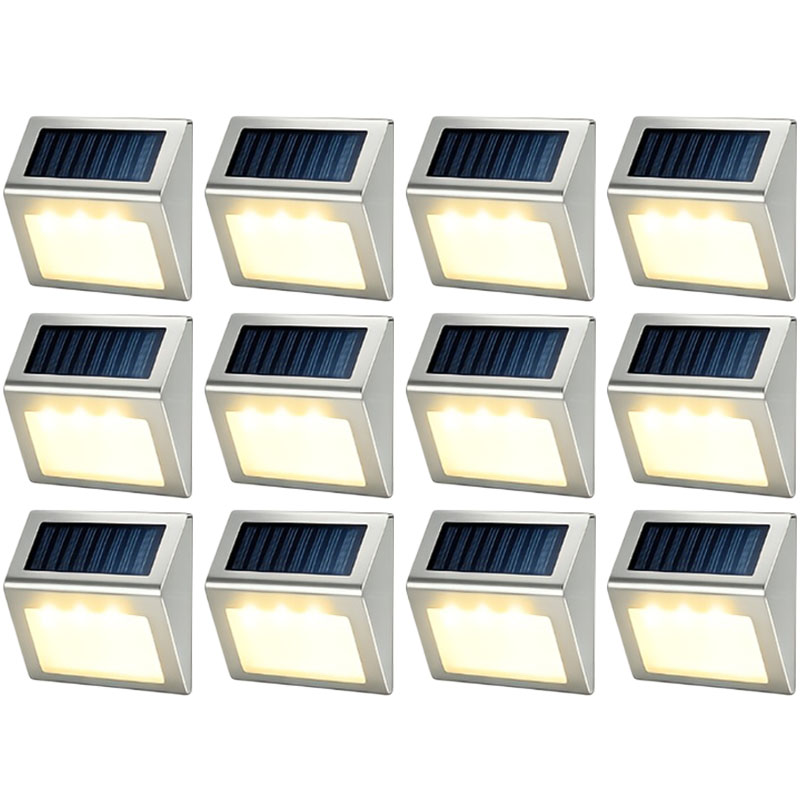 Waterproof Junction Box Solar - Zonne-aangedreven trapverlichting voor buiten, waterdichte wandlampen