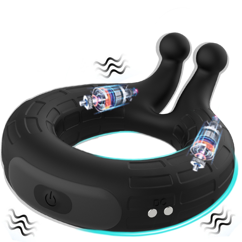 Renewable Energy Game - Penis Semen Lock Ring met oplaadbare