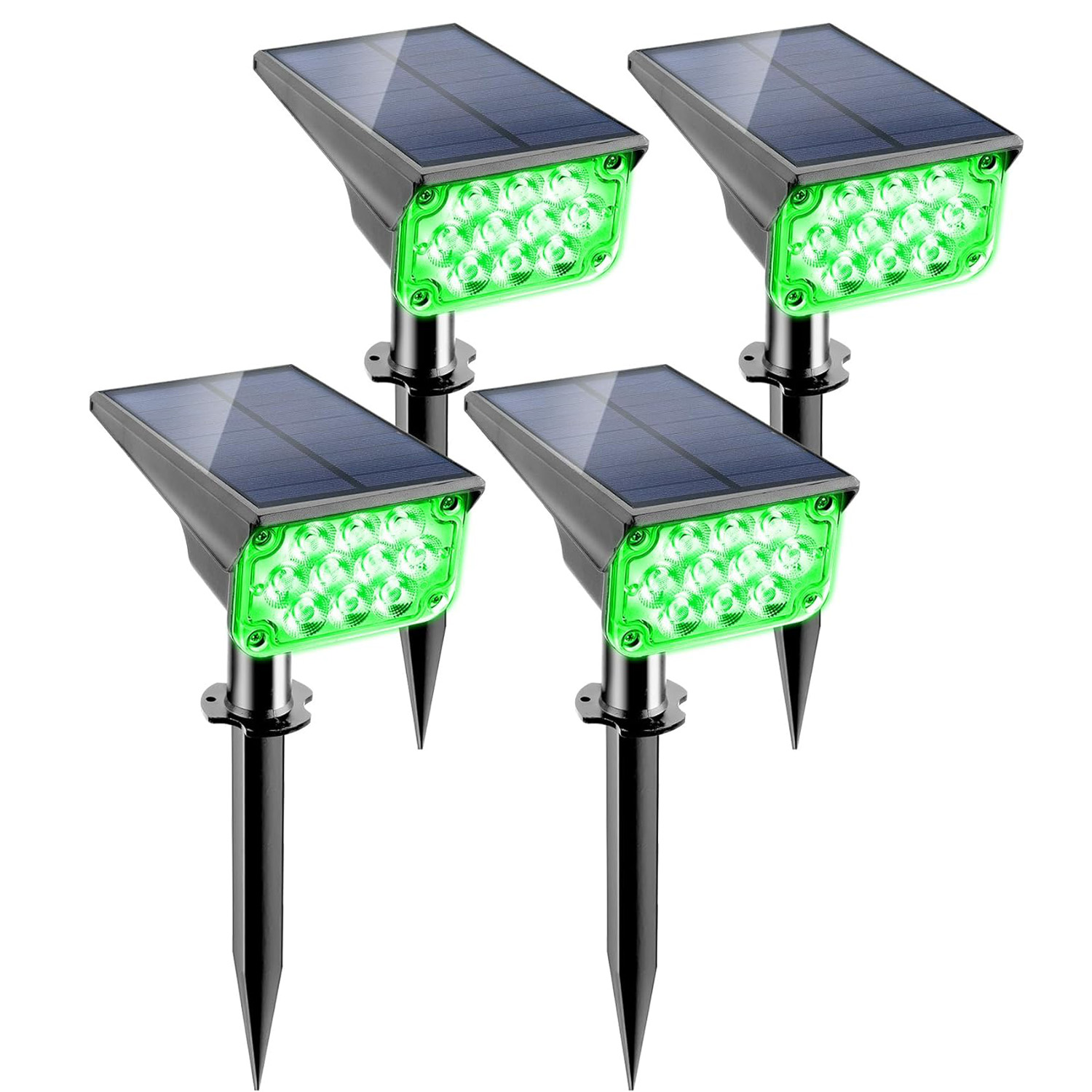 4 stks Solar Spotlight Outdoor - Waterproof Junction Box Solar recensie en prijs