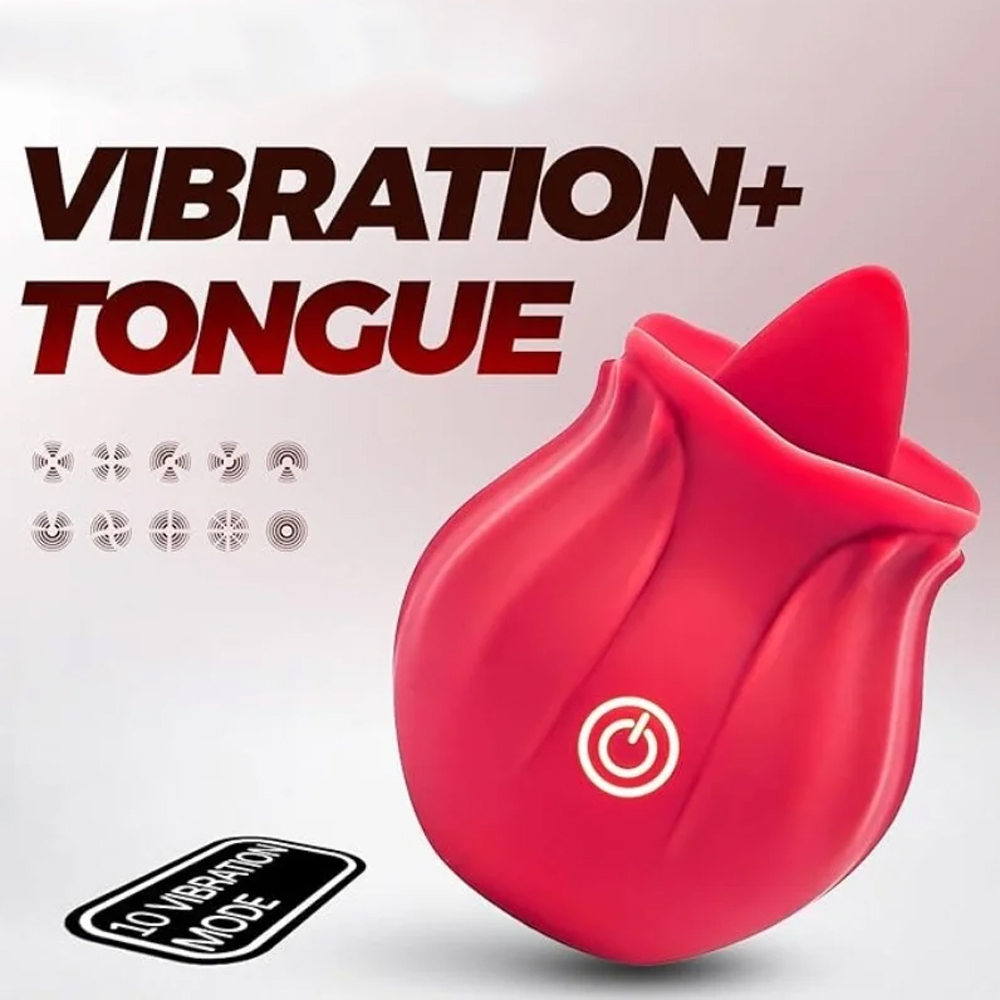 Rose siliconen vibrator Flexib - Renewable Energy Game recensie en prijs