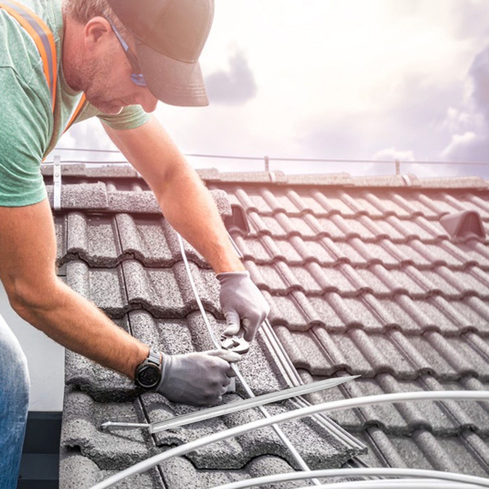 Gegalvaniseerde aardingsstaaf  - Earthing Grounding Rod recensie en prijs