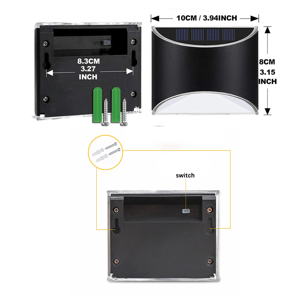 Solar Led Light Garden Door Pl - Waterproof Junction Box Solar recensie en prijs