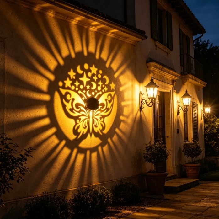 Solar Mandala Butterfly Projec - Waterproof Junction Box Solar recensie en prijs