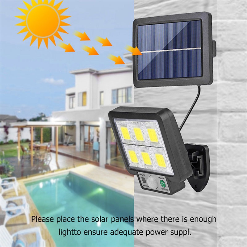 LED Solar Split Wandlamp Beweg - Waterproof Junction Box Solar recensie en prijs