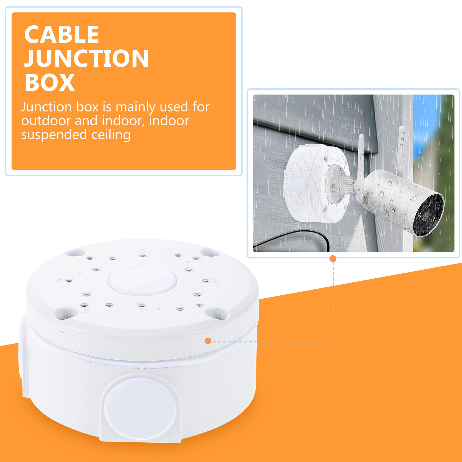 Camera-aansluitdoos Waterdicht - Waterproof Junction Box Solar recensie en prijs
