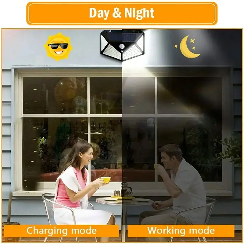 100LED buitenlamp op zonne-ene - Waterproof Junction Box Solar recensie en prijs