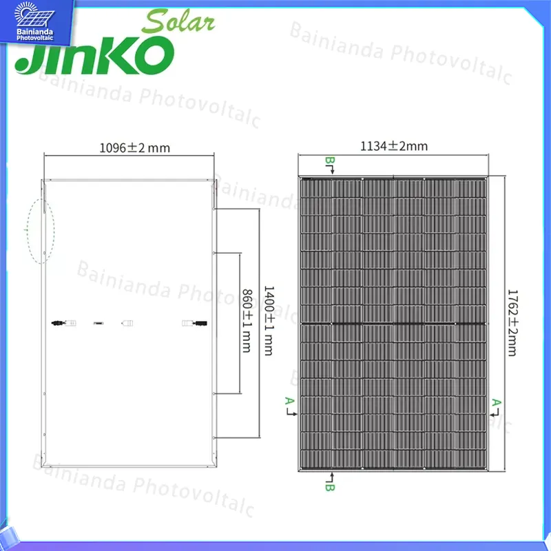 Jinko 30-jarige N-type monocri - Jinko Solar Panel N-Type recensie en prijs